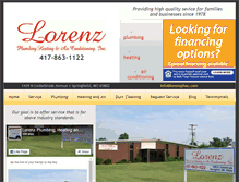 Tablet Screenshot of lorenzphac.com
